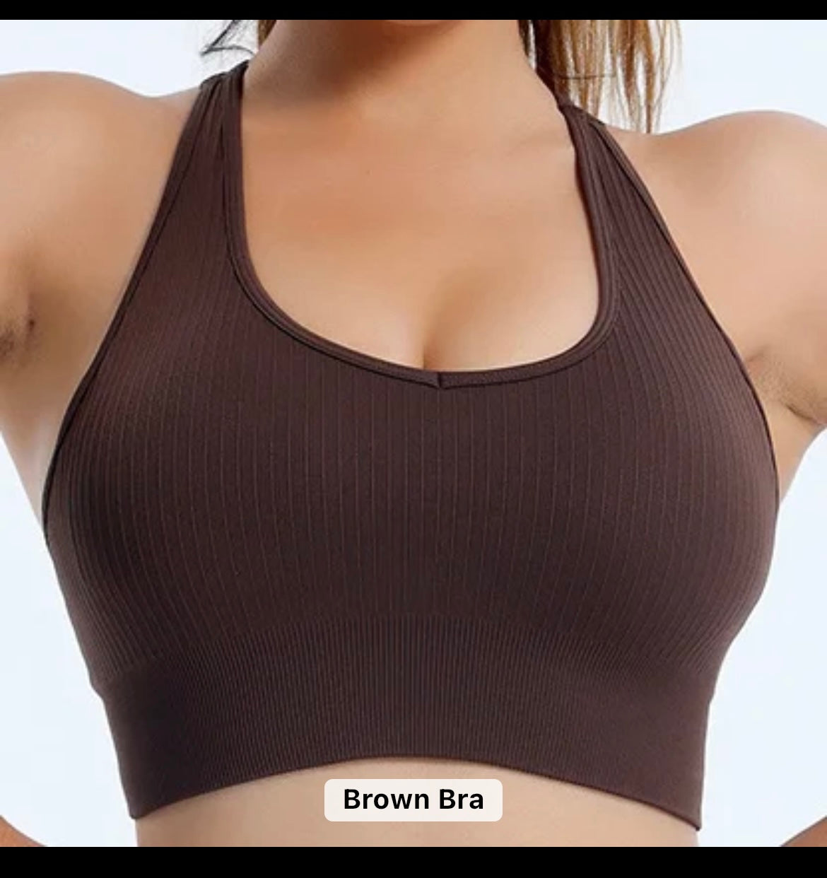 Ribbed activewear workout clothing